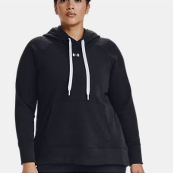 Under Armour Women's Rival Fleece Hoodie Sweater Pullover 3XL - Picture 2 of 5